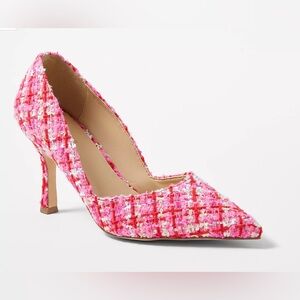 Ann Taylor Azra Tweed Pumps, Size 8